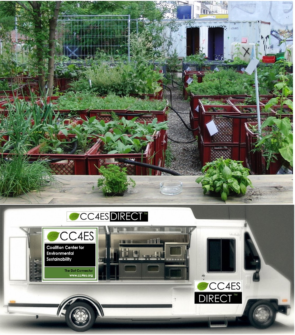 CC4ES Direct Truck with urban garden